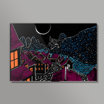 moon light Wall Art