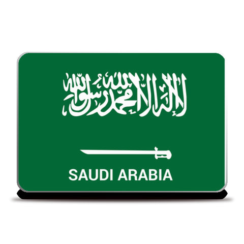 Saudi Arabia | #Footballfan Laptop Skins