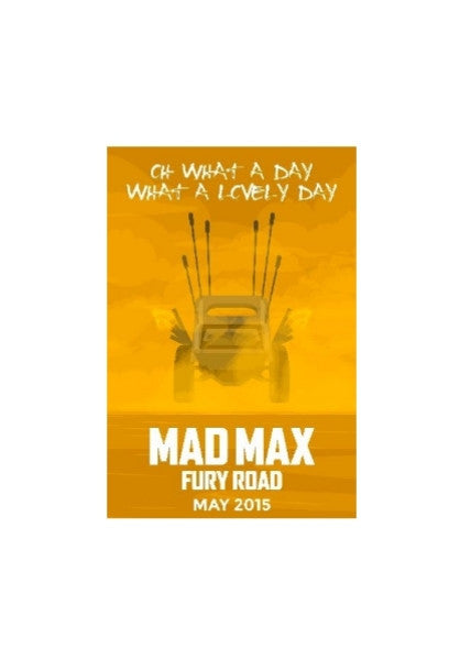 Wall Art, Mad Max / Ilustracool, - PosterGully