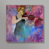 Violinist 67 Square Art Prints