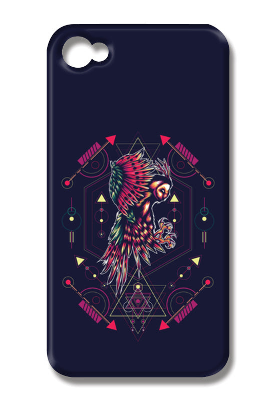 Owl Artwork iPhone 4 Cases
