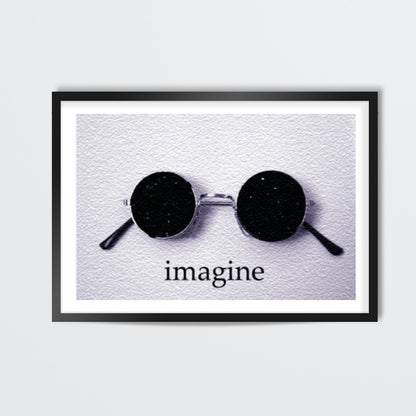 John Lennon | Imagine Wall Art | Haniya Khan