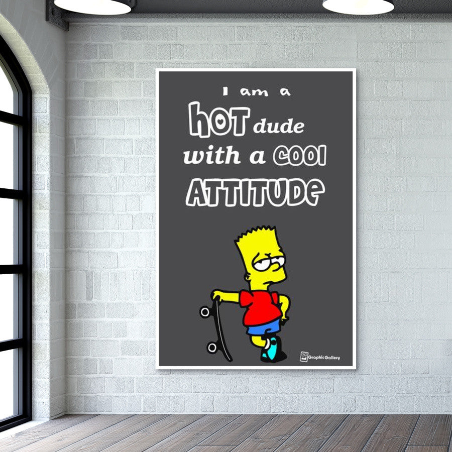 Hot Dude  Wall Art