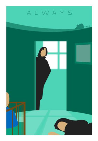 A Prince's Tale (Severus Snape) Harry Potter Fanart Wall Art PosterGully Specials