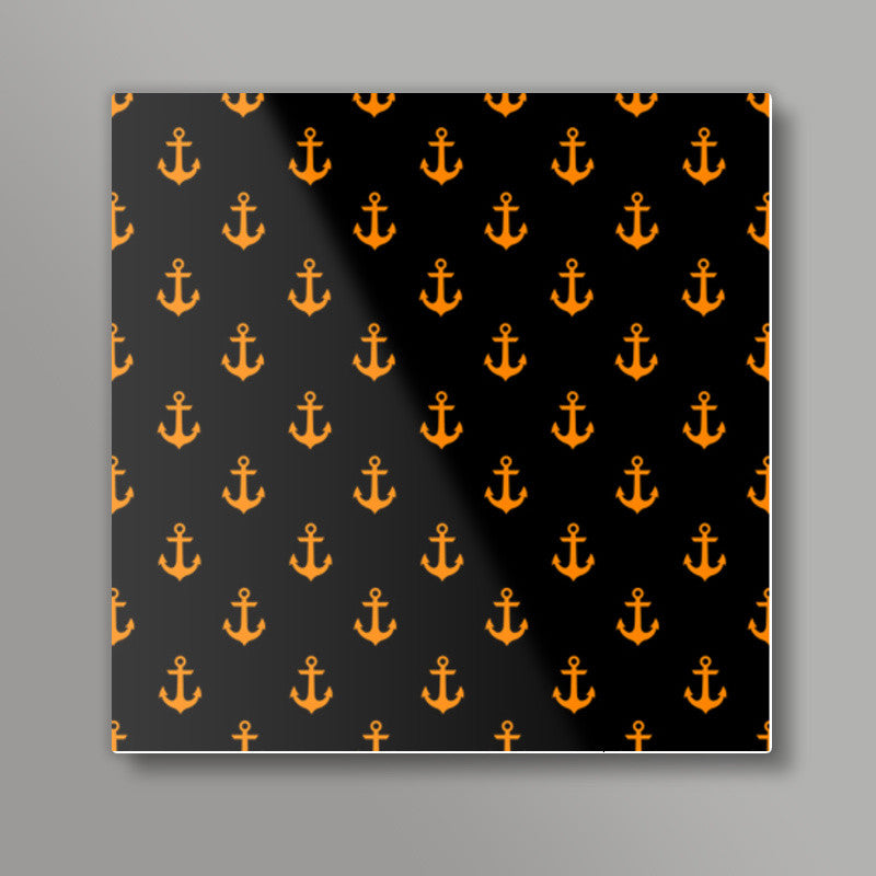 Anchors 3 Square Art Prints