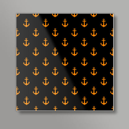 Anchors 3 Square Art Prints