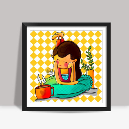 Weekend Mood Square Art Prints