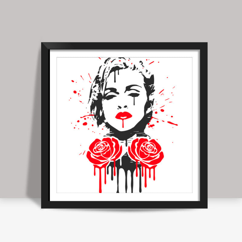 Rebel Heart Square Art Prints