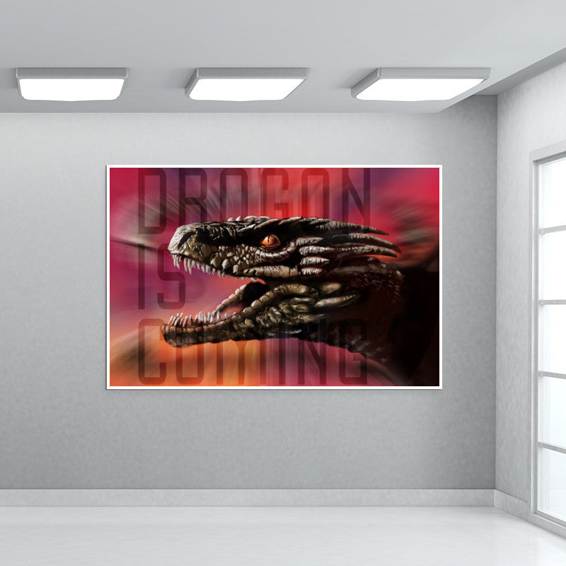 Dragon Is Coming | Game Of Thrones Wall Art