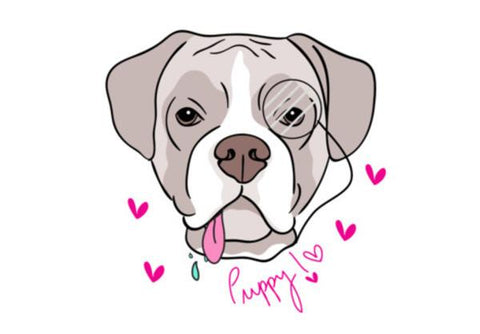 PosterGully Specials, PUPPY LOVE! Wall Art