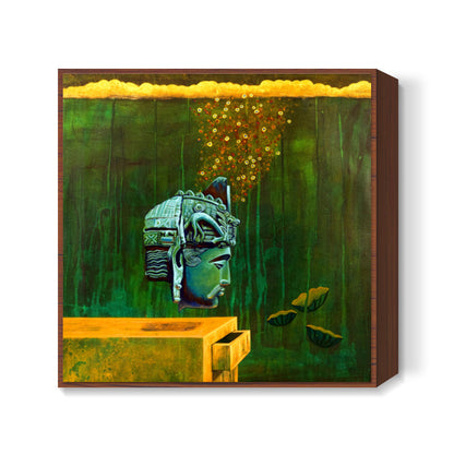 Bodhi and Golden Rain Square Art Prints