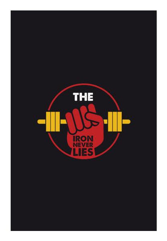 PosterGully Specials, The Iron Never Lies Wall Art