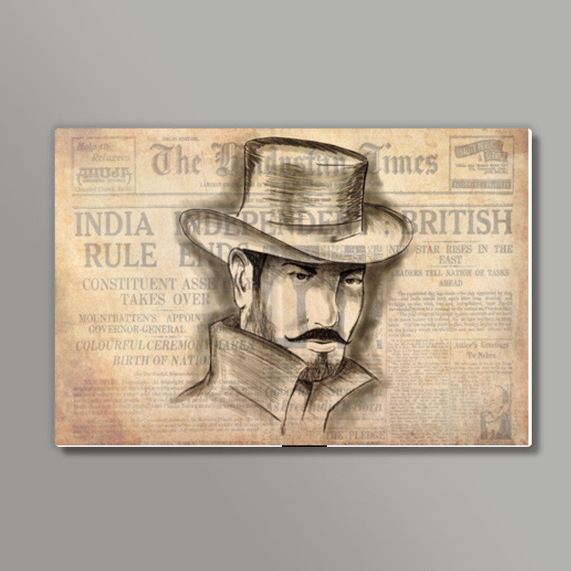 Bhagat Singh 2 Wall Art