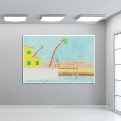 Shiny Beach Wall Art