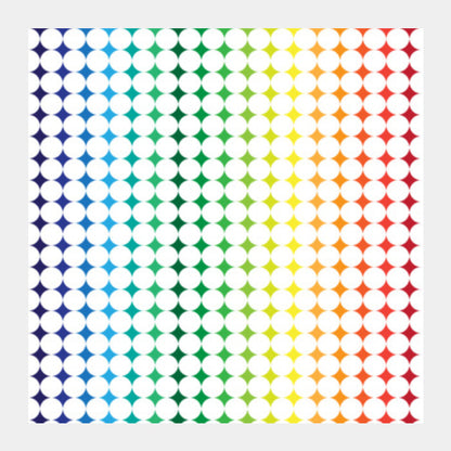 Circles 4.0 Square Art Prints
