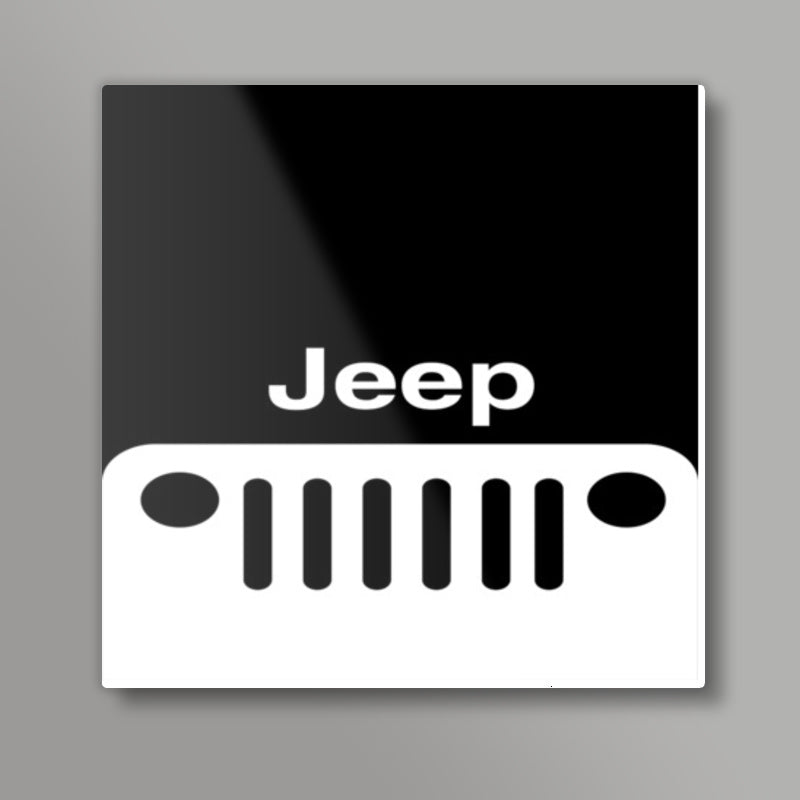 JEEP 2 Square Art Prints