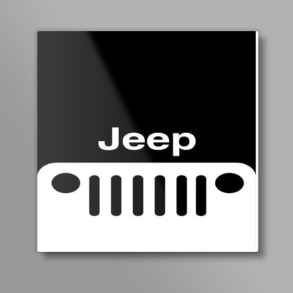 JEEP 2 Square Art Prints