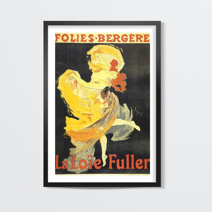 Vintage Poster Folies Bergere Wall Art