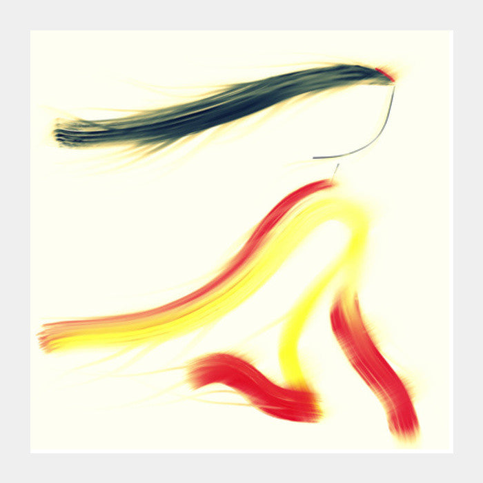 Square Art Prints, She Square Art Prints | Pratyasha Nithin, - PosterGully