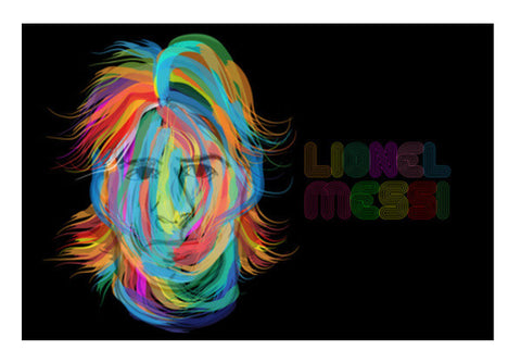 Lionel Messi Art PosterGully Specials