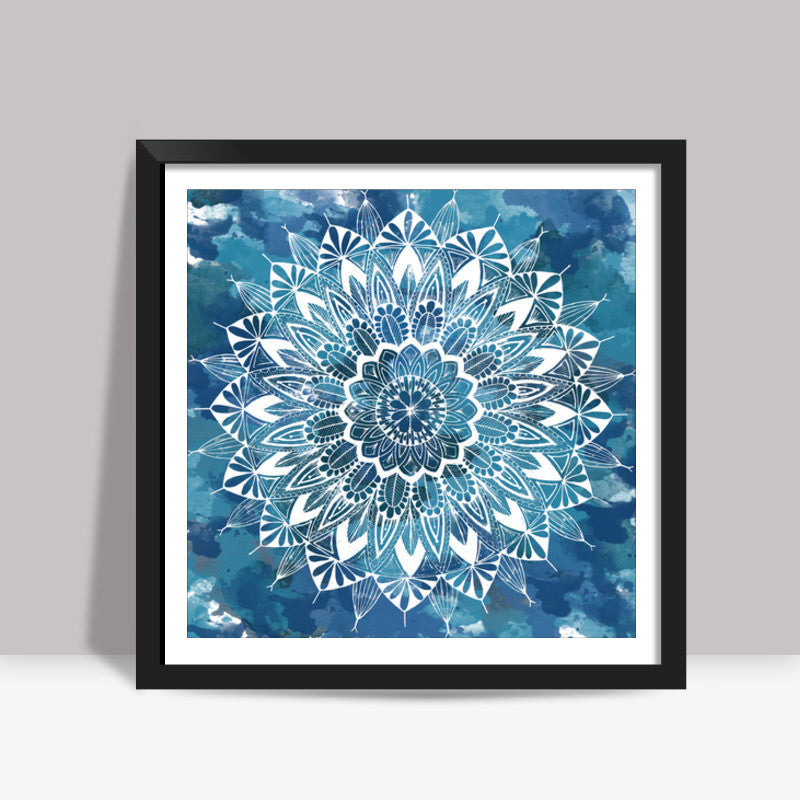 Sudarshan Chakra Square Art Prints