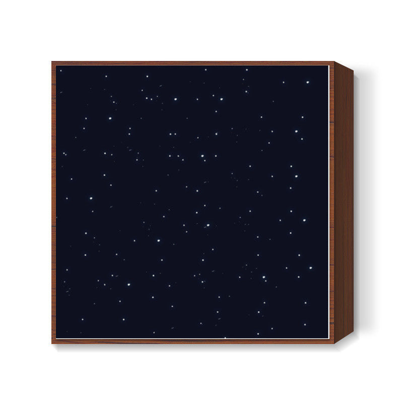 Night stars | Galaxy | Pattern Square Art Prints