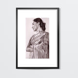 Nutan brings out the simplicity of beauty and the beauty of simplicity Wall Art