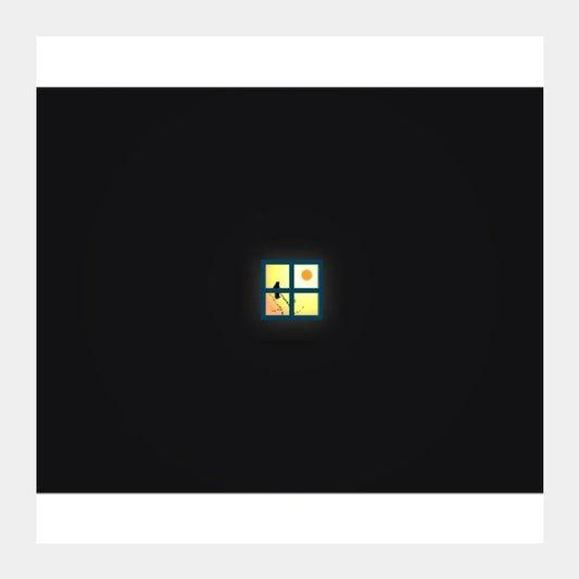 Square Art Prints, Window  | Alok kumar, - PosterGully