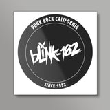 Blink 182 | Punk Rock California Square Art Prints