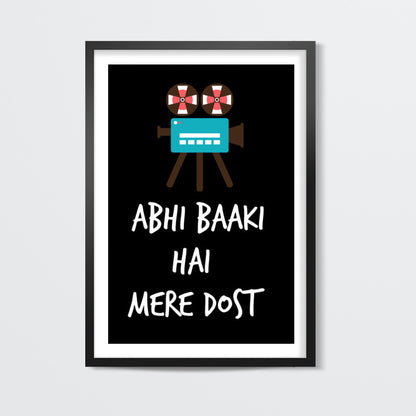 Picture Abhi Baaki Hai - ShahRukh Khan Wall Art