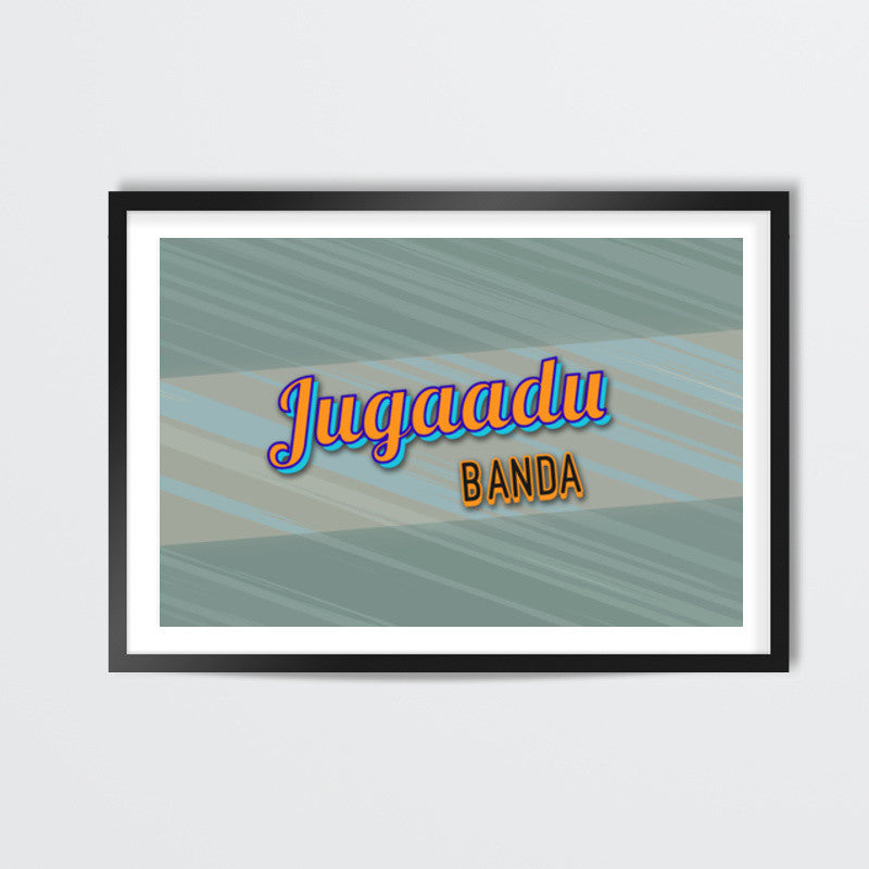 Jugaadu Banda (Texture Back) Wall Art