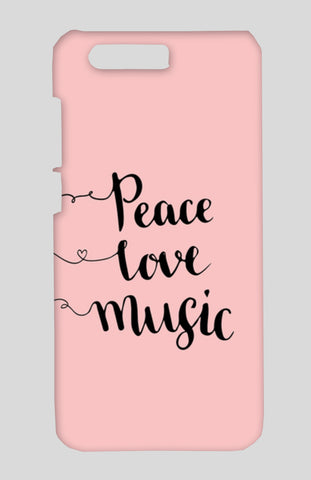 Peace Love Music Huawei Honor 9 Cases