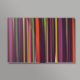 Trendy Colorful Vertical Lines Striped Background Wall Art