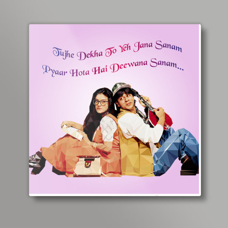 #YRF DDLJ Square Art Prints