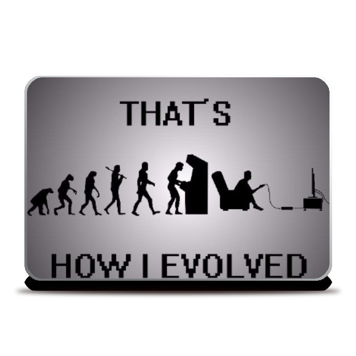 Laptop Skins, Gaming Evolution Laptop Skin | Shivansh Budakoti, - PosterGully