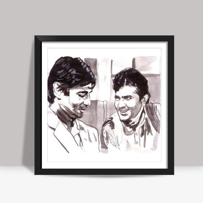 Zindagi badi honi chahiye, lambi nahin Square Art Prints