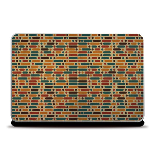 Laptop Skins, Dots and Dashes Laptop Skins
