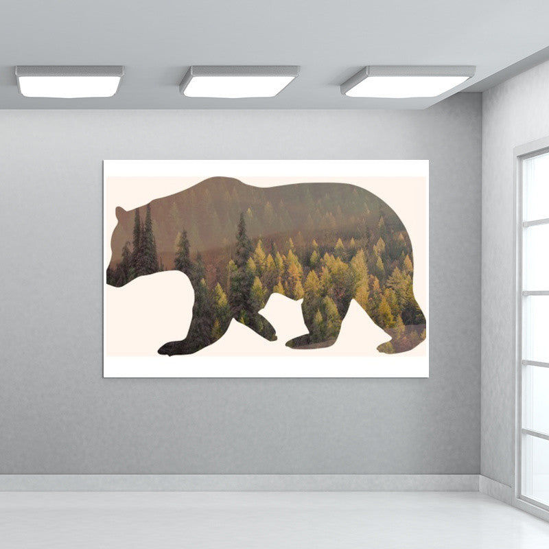 Bear with me  Wall Art