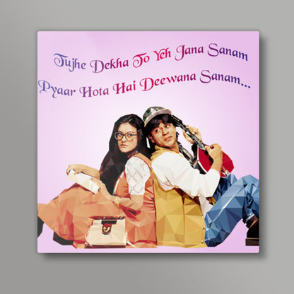 #YRF DDLJ Square Art Prints