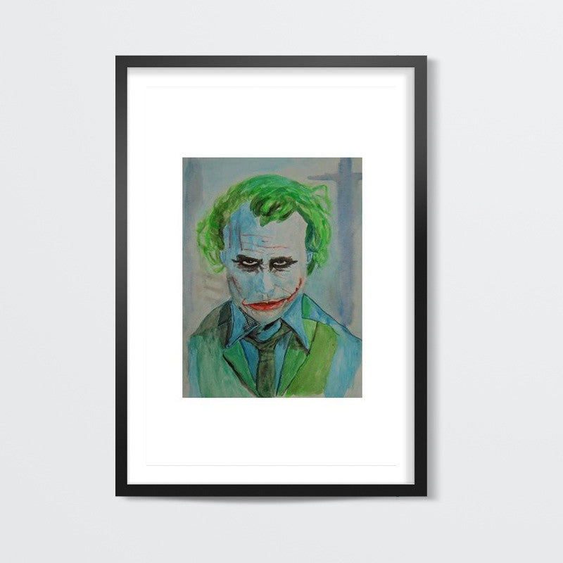 Joker water color painting|Artist: Aditya