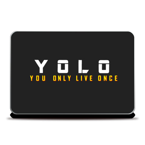YOLO Laptop Skins