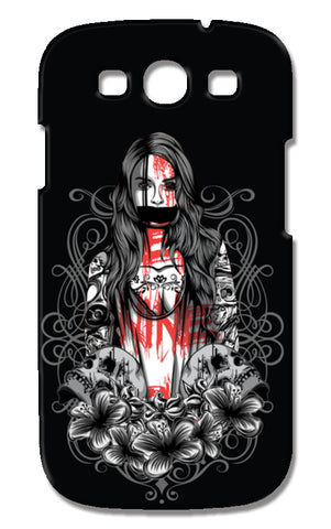 Girl With Tattoo Samsung Galaxy S3 Cases