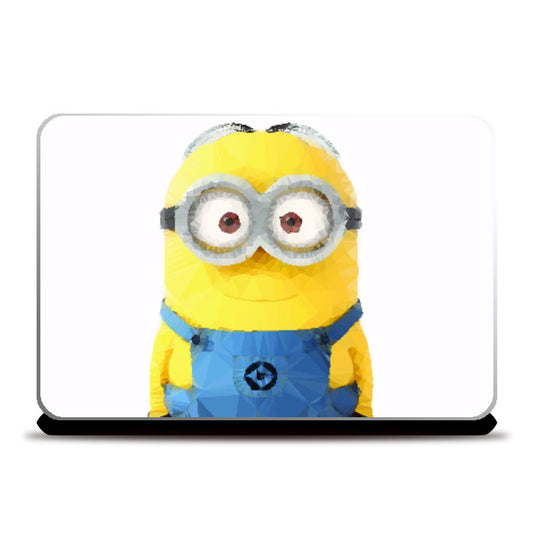 Laptop Skins, crazy minion lowpoly artwork | vinayak chincholkar, - PosterGully