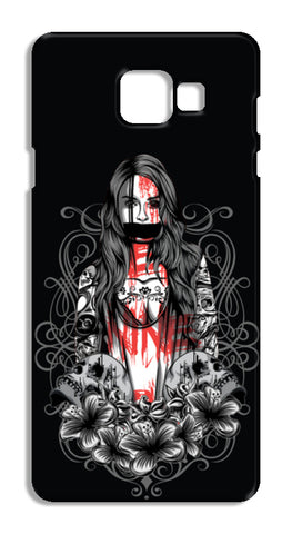 Girl With Tattoo Samsung Galaxy A7 2016 Cases