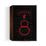 Steven Gerrard 8 , YNWA Liverpool FC