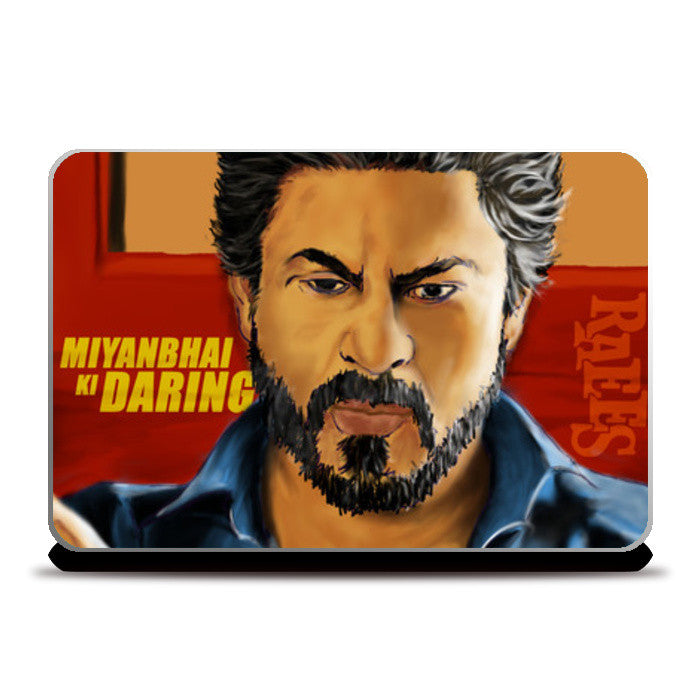 Raees Digital Painting Laptop Skins