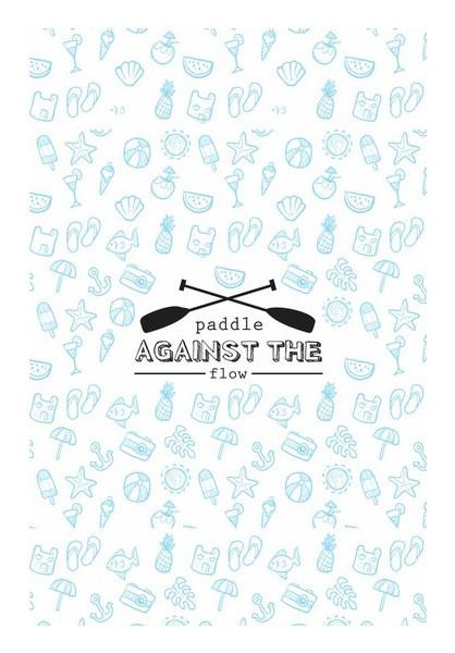 PosterGully Specials, Paddle Against the flow Wall Art
