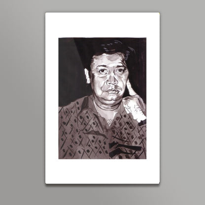 Smiles are all I have, says Deven Verma Wall Art