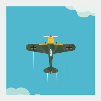 German Luftwaffe ww2 Square Art Prints