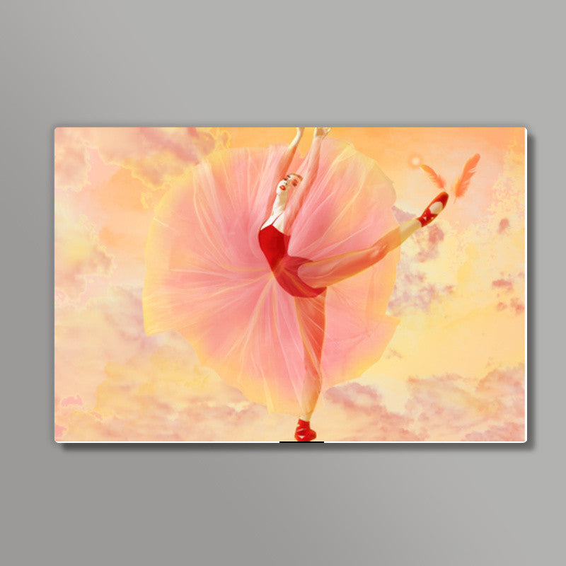 Ballerina Sunset Wall Art